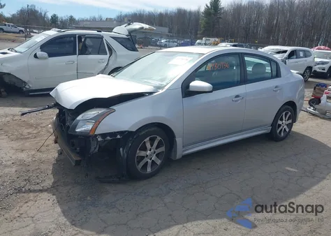 2012 Nissan Sentra 2.0 Sr from USA, damaged, VIN 3N1AB6AP3CL622891